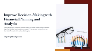 Improve Decision-Making with Financial Planning and Analysis