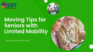 Moving Tips for Seniors with Limited Mobility