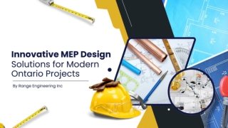 MEP Engineers in Ontario