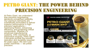 Petro Giant: The Power Behind Precision Engineering