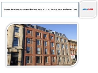 Student accommodation near NTU