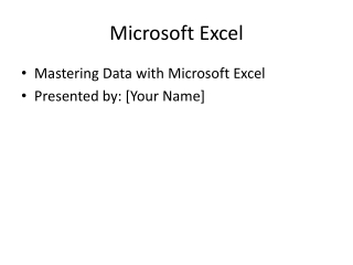 Excel_Presentation