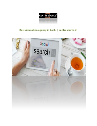 Best Animation agency in kochi | centresource.in