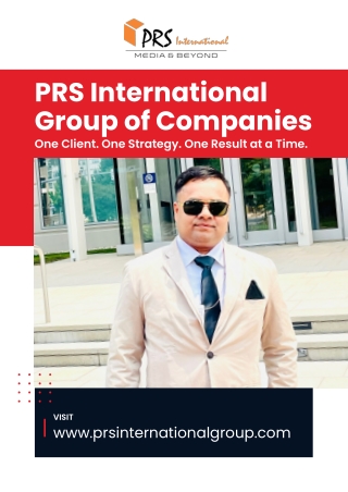 PRS International Group of Companies One Client. One Strategy
