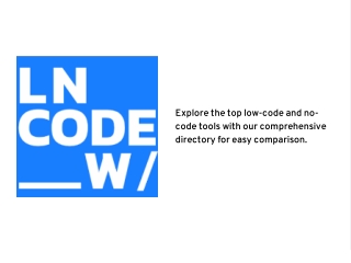 A platform guide helping teams adopt low-code/no-code with confidence.
