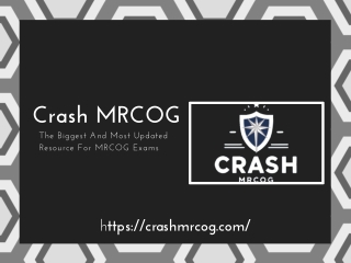 MRCOG Part 1 Preparation | CrashMRCOG