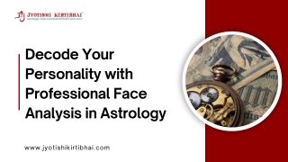 Decode Your Personality with Professional Face Analysis in Astrology