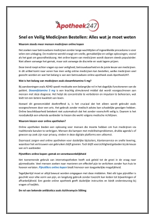 Vergelijk Bromazepam Prijs Online voor Beste Waarde