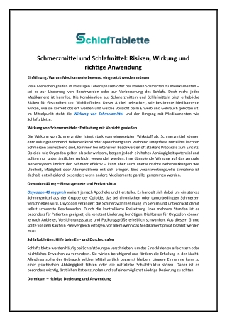 Codein kaufen | Schlaftablette.net