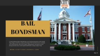 Why You Might Need a Bail Bondsman for Help