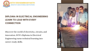 Diploma in Electrical Engineering – Build a Future with Power & Precision