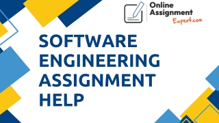Top-Quality Software Engineering Assignment Help from Certified Professionals
