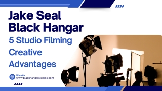 Jake Seal Black Hangar Share 5 Studio Filming Creative Advantages