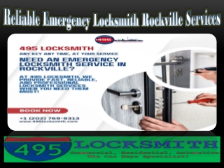 Reliable Emergency Locksmith Rockville Services