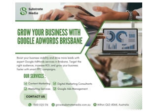 Grow Your Business with Google Adwords Brisbane