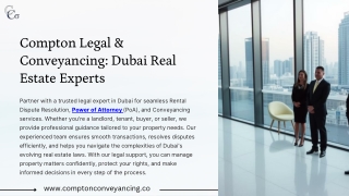 Compton Legal & Conveyancing: Dubai Real Estate Experts