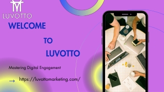 full-service digital marketing and branding agency- Luvotto