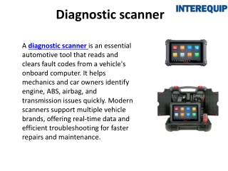 Complete Auto Repair Equipment Kit