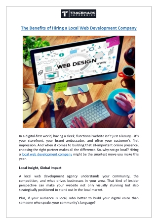 Top Web Development Company near Houston  Local Experts