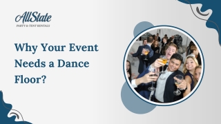 Why Your Event Needs a Dance Floor?