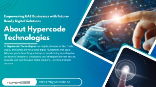 Empowering UAE Businesses with Future-Ready Digital Solutions