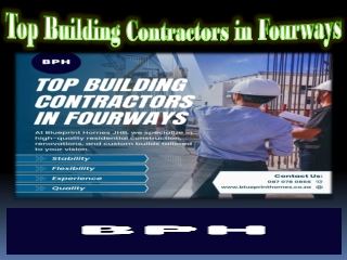 Top Building Contractors in Fourways