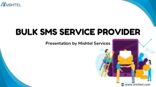 Affordable Bulk SMS Services in Delhi NCR by Mishtel
