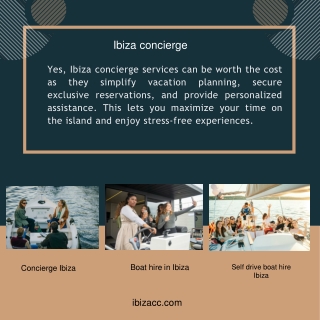 Ibiza concierge