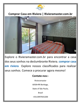 Comprar Casa em Riviera Rivieramaster.com.br