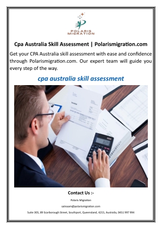 Cpa Australia Skill Assessment Polarismigration