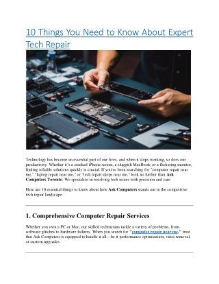 10 Things You Need to Know About Expert Tech Repair (4)