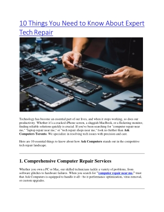 10 Things You Need to Know About Expert Tech Repair (4)