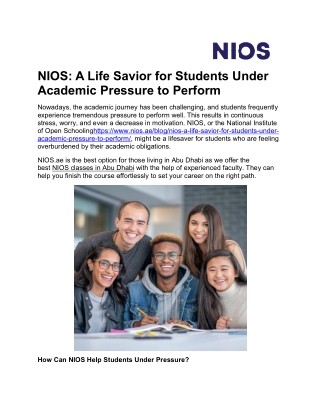 Nios school in AlAin