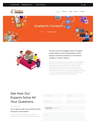 Content Marketing Agency for Powerful Business Growth | Globalprobes