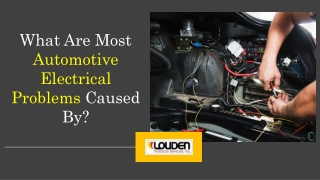 What Are Most Automotive Electrical Problems Caused By