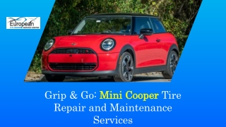 Grip & Go Mini Cooper Tire Repair and Maintenance Services