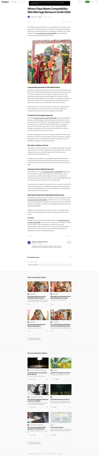 Where Class Meets Compatibility: Elite Marriage Bureau in South Delhi