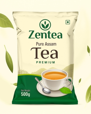 Tea Pouch Packaging Design