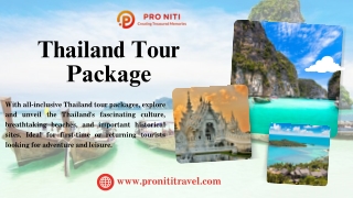 Thailand Tour Package