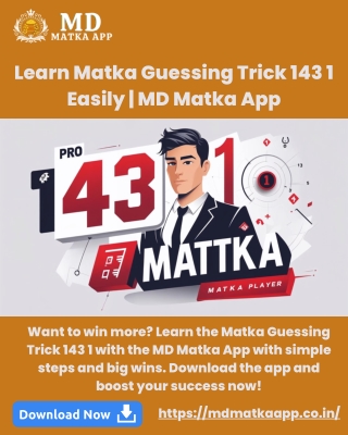 Learn Matka Guessing Trick 143 1 Easily  MD Matka App