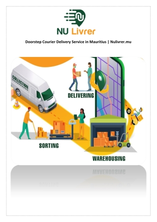 Doorstep Courier Delivery Service in Mauritius | Nulivrer.mu