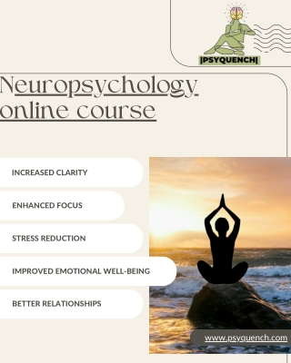 Master Brain-Behavior Science with Our Neuropsychology Online Course