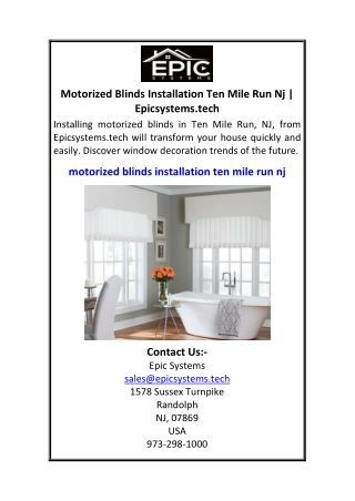 Motorized Blinds Installation Ten Mile Run Nj  Epicsystems.tech.pdf 4