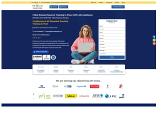Hr Generalist Course In Pune