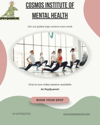 Advance Your Psychology Career with Cosmos Institute of Mental Health