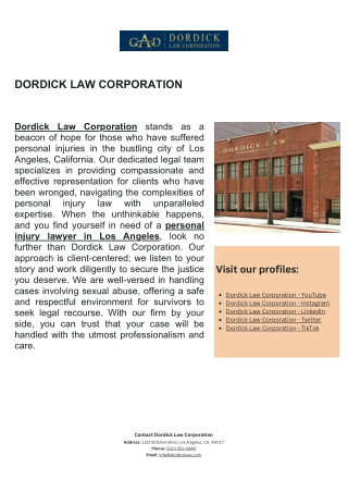 Dordick Law Corporation