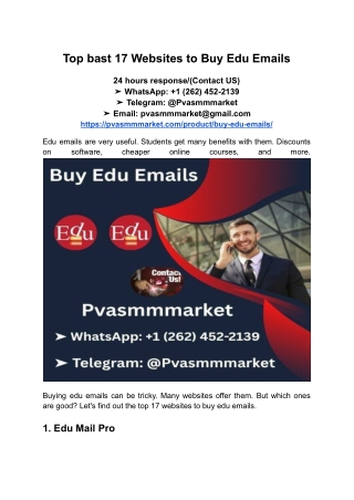 Best Places to Buy Edu Emails (1)