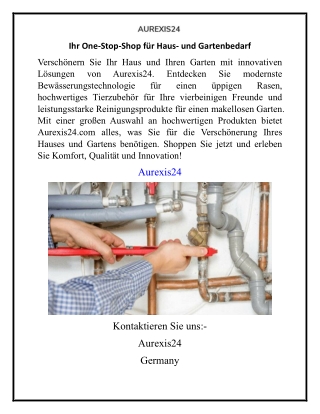 Ihr One-Stop-Shop für Haus- und Gartenbedarf