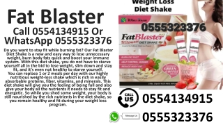 Fat Blaster Ultimate Diet Shake In Ghana