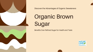 Buy Organic Brown Sugar Online – Unrefined, Natural & Healthy Sweetener | Nature